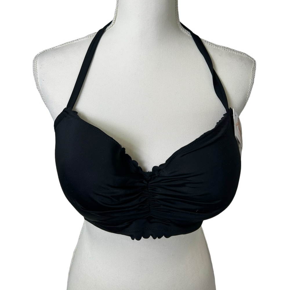 SMART & SEXY built in underwire push up bikini swim top size 38DD NWT